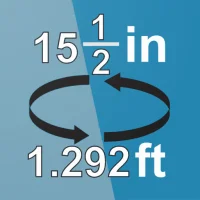 Convert Inches ⇆ Feet